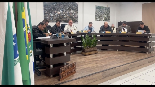 Câmara de Vereadores realiza 3º sessão extraordinária e aprova projetos importantes para o município
